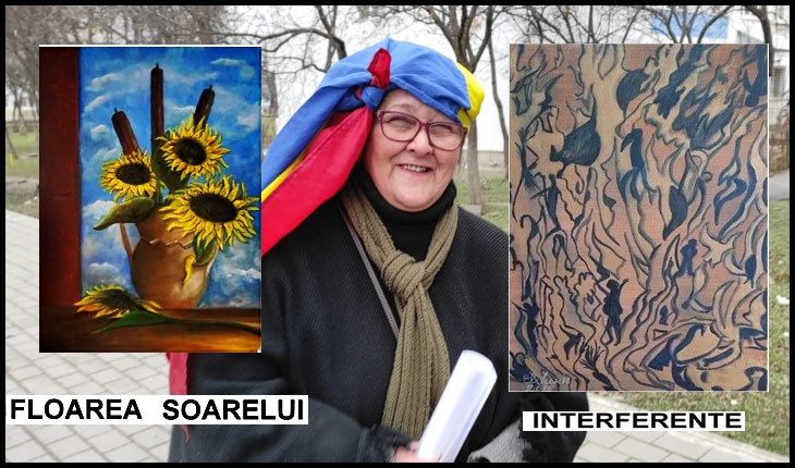 Artista și luptătoarea civică Elena Vukic își scoate la licitație patru tablouri, iar veniturile le donează pentru acte de caritate